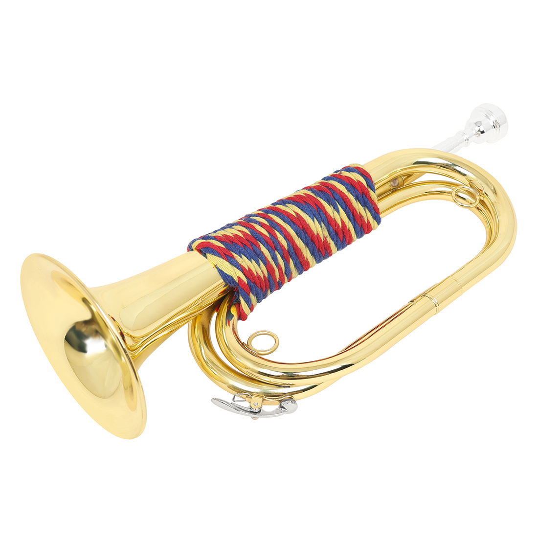 Mini Trompeta de Latón Dorada  - Musical Instrument Bugle reseña y precio