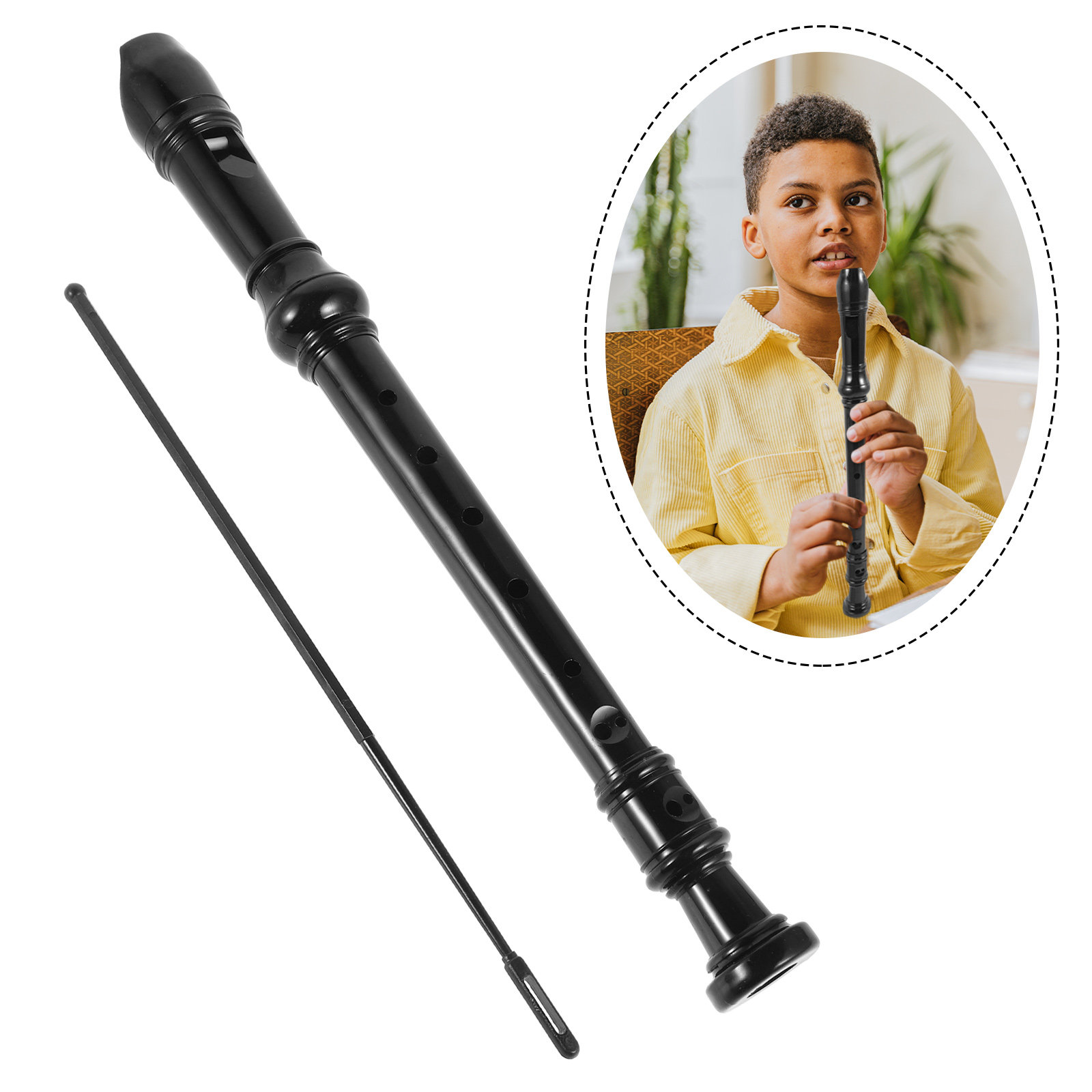 Flauta de registro soprano de  - Soprano Recorder Plastic reseña y precio